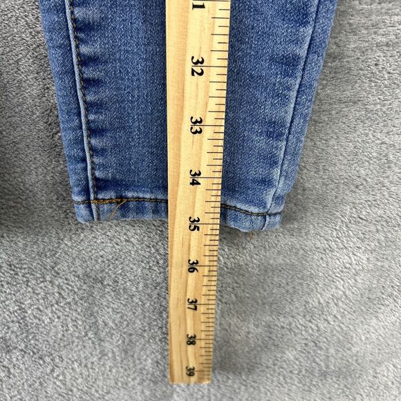 Wax Jean Women’s 5 / 27 Blue Cotton‎ Skinny Jeans High Rise Whispered Slim Y2k - Picture 10 of 10